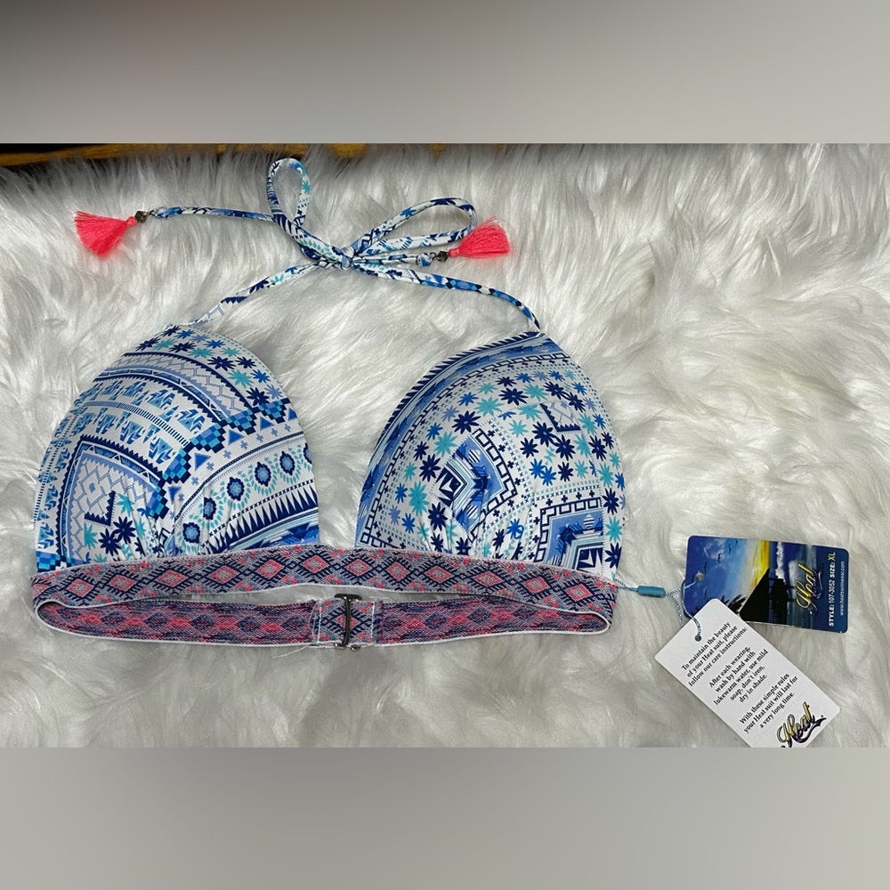 👙Heat swimwear• Gypsy queen• molded triangle bikini top